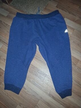 adidas Navy Blue Jogger Sweatpants